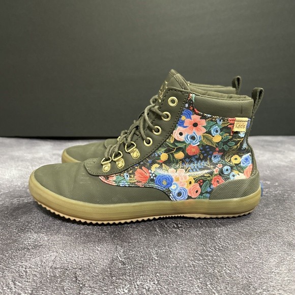 Keds Shoes - Keds x Rifle Paper Co. Women's Size 7.5 Scout Garden Party Floral Lace Up Boots